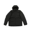 Training Series Duck Down Quick Warm Water Resistant Windproof Warm Hooded Puffer Jacket Unisex Outerwear Basic-Black 172547903-4
