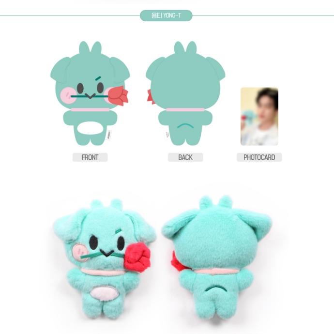 Предзаказ CRAVITY POP-UP Store 2023 CCREW Плоская меховая кукла