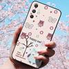 Для Samsung Galaxy A16 5G 4G Чехлы 3D Рельефные Мягкий Силиконовый Чехол Ретро Тисненый для Galaxy S24 FE Plus S 24 Телефон 3D Мягкие Чехлы