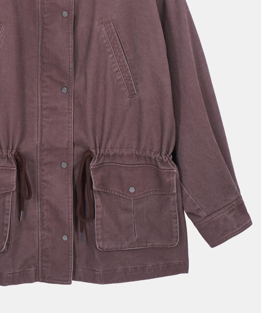 POETSEOUL Faded Field Jacket_Rose Brown