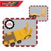 Véhicule miniature - Britains - 43254 - Kane Yellow Low Loader - 5.5x38x8.6 cm - 885 grammes - Orange