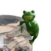 Decoration Simulation Model Frog Rabbit Statue Animal Figurines Hanging Ornament Frog Sculpture
