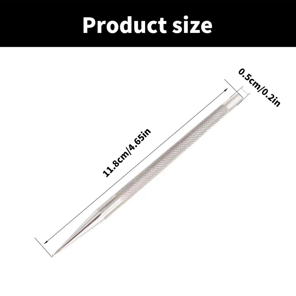 Тонкий наконечник, кожаная разметочная ручка, эргономичная ручка, инструмент для разметки линий для резьбы по коже, для работы с кожей, шитья