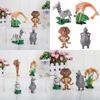 Украсьте Фигурки Персонажей из Мультфильма Мадагаскар Куклы Похожие на Персонажей Для Украшения Безопасный Материал ПВХ
