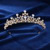 Высококлассная хрустальная корона со стразами, свадебная корона, головные украшения, свадебная тиара, свадебная церемония