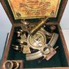 Marine Sextant, Christmas Gift Sextant, Brass Sextant with Box, Personalized Gift