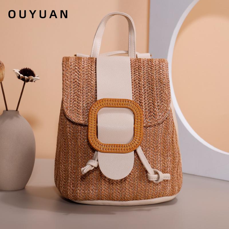 Пляжная соломенная сумка, летняя сумка с кисточками, тканая сумка, сумка через плечо, праздничный рюкзак для женщин