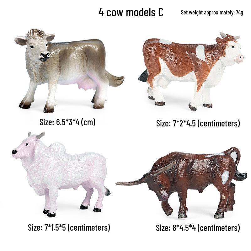 Набор фигурок диких животных: Ягуар, Гепард, Африканский Леопард для Детей
