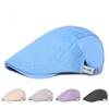 Литературная молодежь Берет Мужские и женские шляпы Простая кепка вперед Кепка с утиным язычком Шляпа