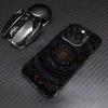 Ретро Роскошный Темный Тотем Посеребренный Чехол Для Телефона iPhone 17 16E 15 14 Plus 11 12 13 Pro Max X XR XS 17 Air Матовый Чехол