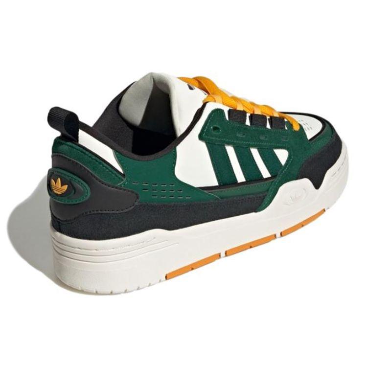 Adidas Originals Adi2000 Comfortable Non-Slip Durable Low-Top Skate Shoes Unisex Sneakers White Green HQ6337