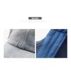 Women's washed denim solid-color baseball cap, suitable for outdoor activities, providing sun protection and shade