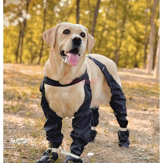 Инструмент для выгула собак на открытом воздухе, летние шнурки для собак, не пачкающиеся летом, светоотражающие ботинки для собак, водонепроницаемая мягкая подошва, обувь для домашних животных, которую невозможно стряхнуть