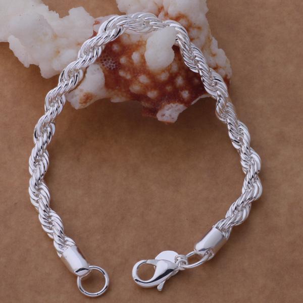 925 Silver Bracelet Heart High Quality Romance Chain For Woman Men Fashion Engagement Party Wedding Jewelry Gift