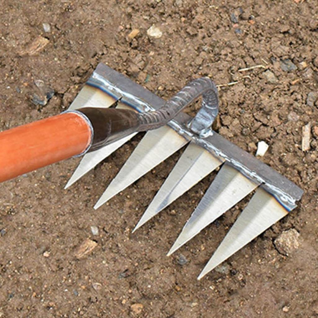 Gardening Hoe Vegetable Plowing Planting Tool Weeder Cultivator Garden Swoe