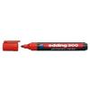 Permanent Marker - EDDING - E 300 - Bullet Tip - Red - Quick Drying