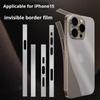 Рамка Гидрогелевая Пленка Боковая Защита Пылезащитная Сетка Скин Для Apple iPhone 17 Pro Max Наклейка на Бортик Прозрачная Пленка Для iPhone 17 Pro 17 Air