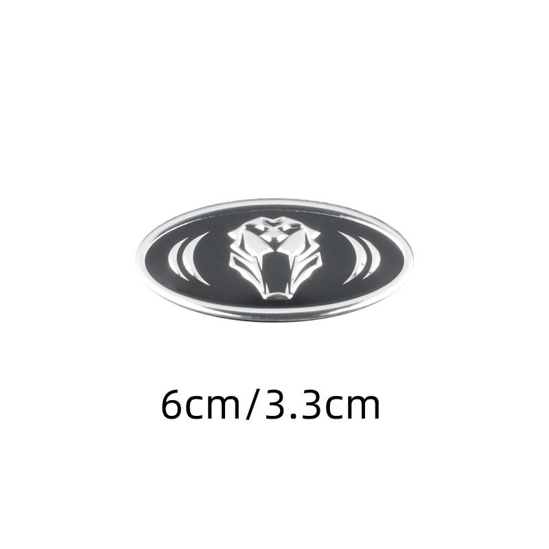 6x3.3см Наклейка-значок на центр руля автомобиля для KIA Stinger Sportage KX3 Ceed K7 K5 K3 R Forte Rio Soul АксессуарыVG9