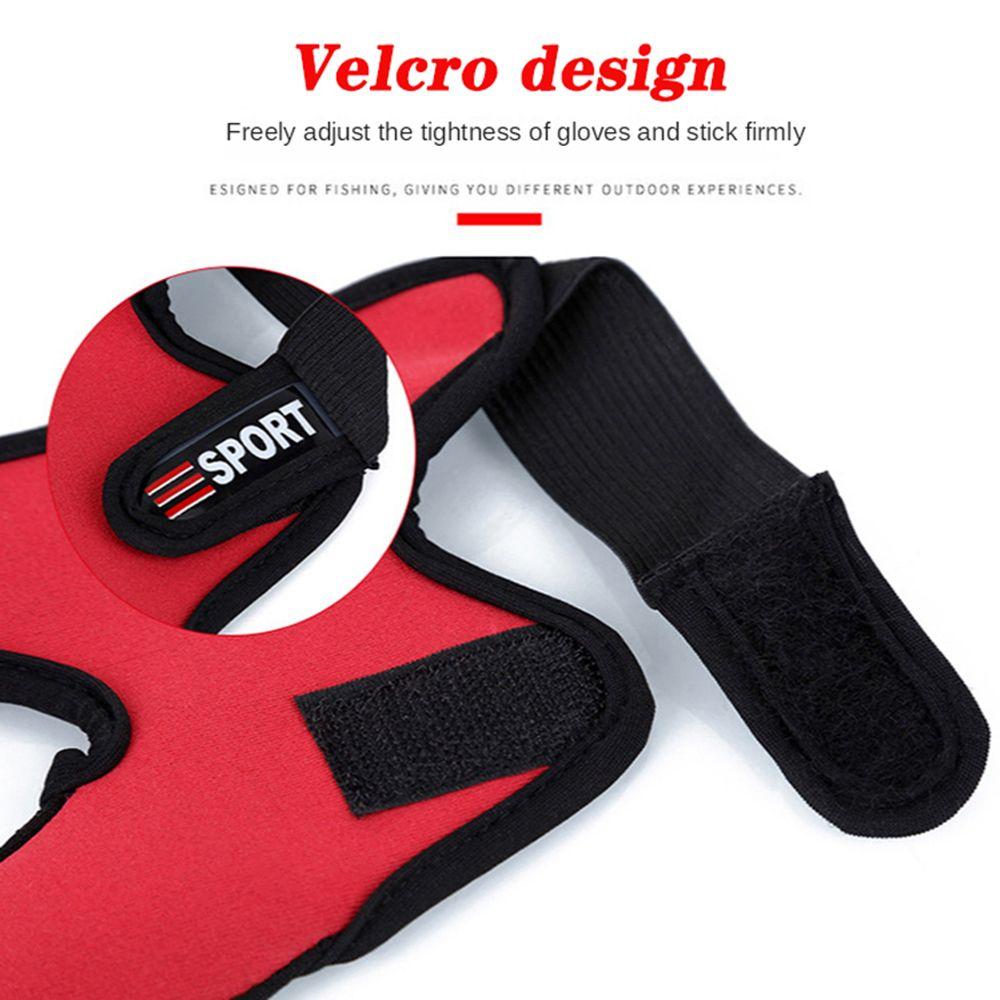 Tackle Non-Slip Glove Two-finger Gloves Finger Casting Glove 2 Fingers Protector Fishing Gloves