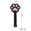 3D Cat Paw Leather Spanking Paddle with Raised Paw Pads for Couples BDSM Flirting Practice Training Tools Kinky Adult Sex Toys