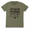STAR WARS Unisex Adult Protect Our Forests Ewok Triple T-Shirt