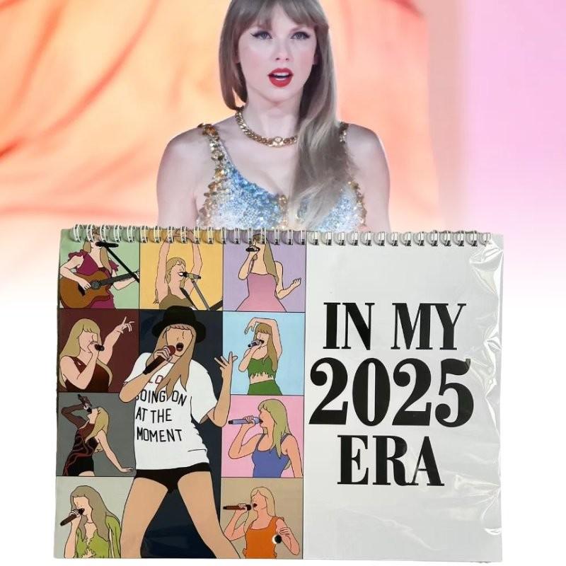 Taylor Swift Music Lyrics 2025 Calendar Desktop Living Room Bedroom Decoration