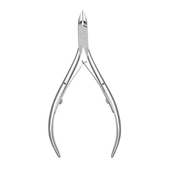 Stainless Steel Manicure Nail Art Clippers Cuticle Trim Hard Dead Skin Scissors