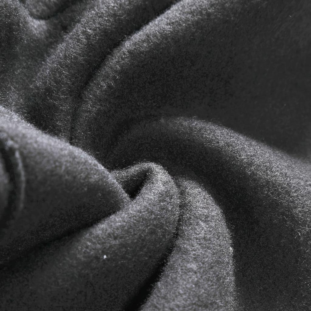 Мужской однотонный костюм с круглым вырезом, повседневный спортивный костюм из двух частей с длинными рукавами и брюками