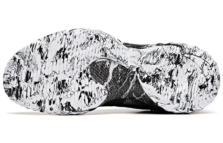 Men's Sneakers Anta Cushioning, Wear Resistant Low top Basketball Shoes Men's Black