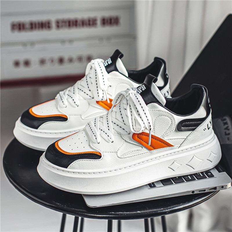 Fashion Designer Platform Running Sneakers Women Tennis Shoes Woman Walking Chunky Sneakers White Casual Slip On Vulcanized Shoes