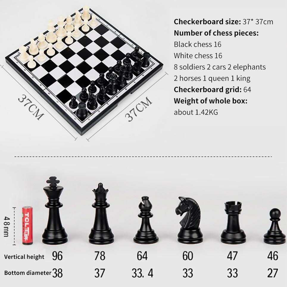 Портативный специальный магнитный набор для шахмат, нард и шашек, большая доска, шашки, развлечения, рождественские дорожные игры для взрослых и детей, подарок