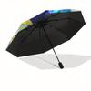 Disney Dory, Nemo Automatic Open/Close Umbrella - Cute Umbrella with Cute Design, Portable 3-Fold Compact Umbrella for Men & Women, Valentin