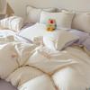 Luxurious Xinjiang Long-Staple Cotton Embroidered Four-Piece Bedding Set - Skin-Friendly, Shell-Edged, for All Seasons.