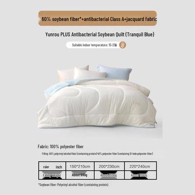 Mercury Home Textiles Антибактериальное одеяло из соевого волокна