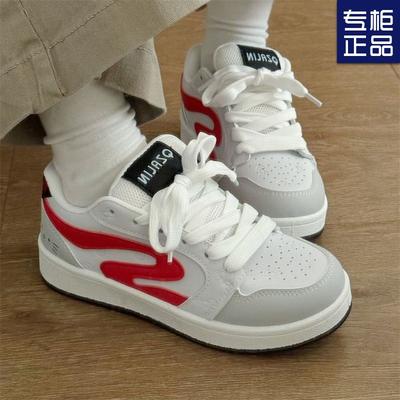 Анимационная история ретро повседневная универсальная студенческая обувь 2025 года ранняя весна новые маленькие белые туфли дофаминовый хлеб низкие туфли для доски