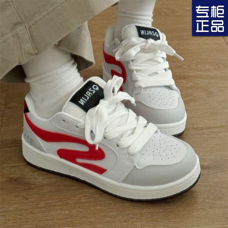 Анимационная история ретро повседневная универсальная студенческая обувь 2025 года ранняя весна новые маленькие белые туфли дофаминовый хлеб низкие туфли для доски