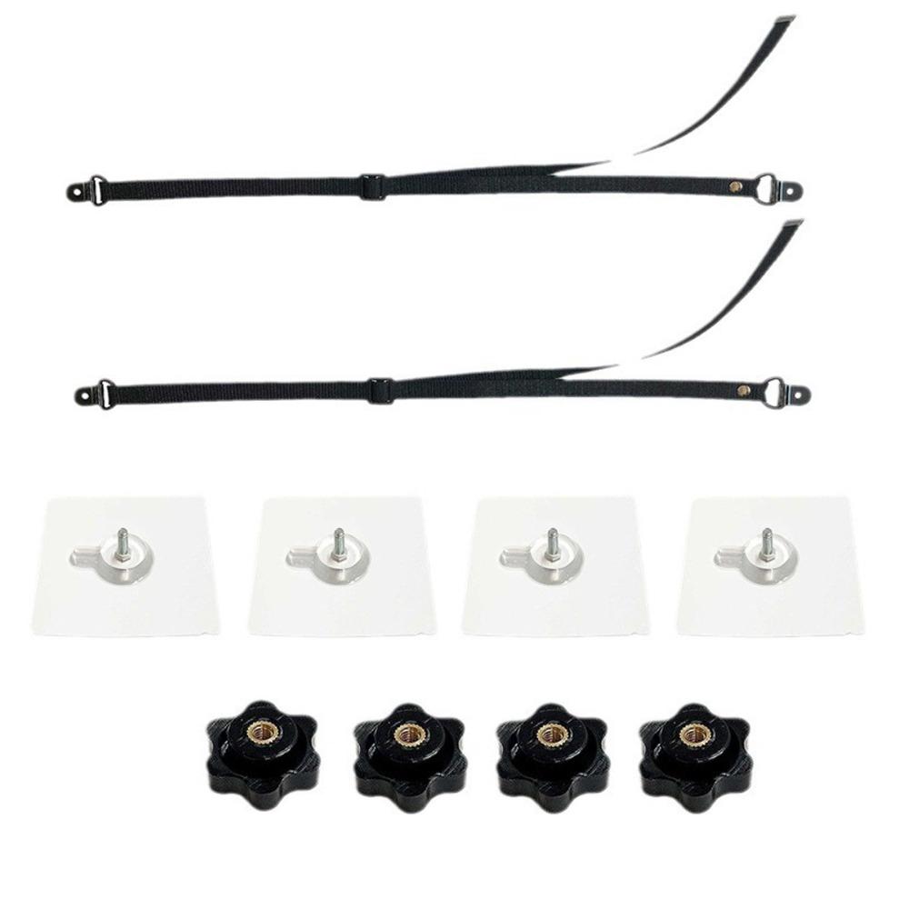 2Pcs Durable Furniture Mounting Strap Kit Anti-Tip TV Harness TV Safety Strap Set for Baby Proofing