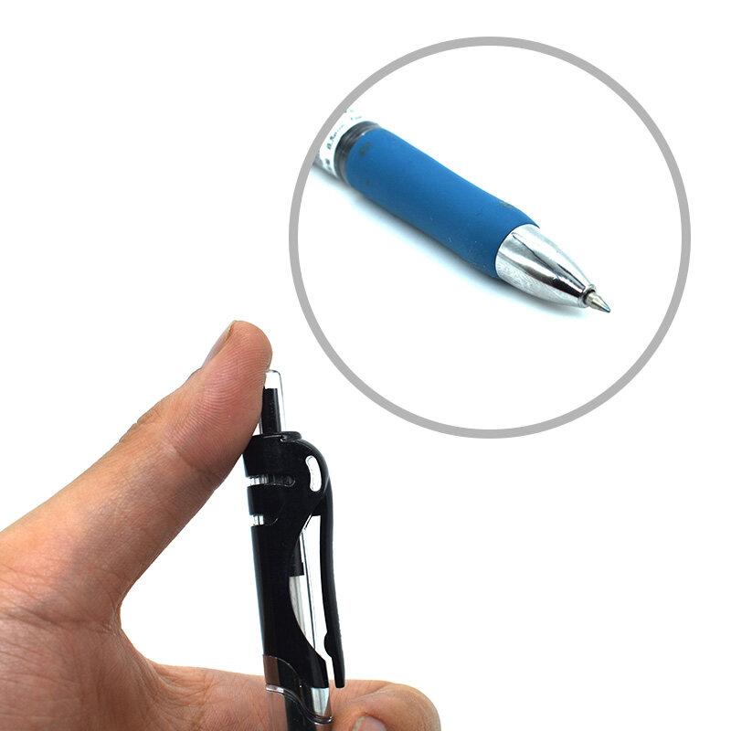 13pcs/set Ballpen Retractable Gel Pens Black/red/blue Ink Large Capacity 0.5 Mm Replaceable Refills Office & School Stationery