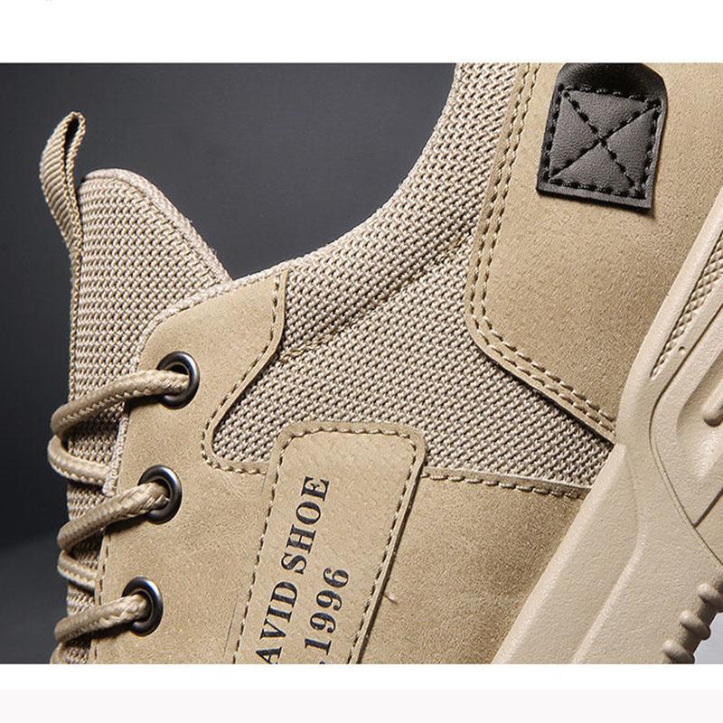 Мужские легкие водонепроницаемые противоскользящие кроссовки, уличные летние дышащие повседневные кроссовки, высококачественная походная обувь