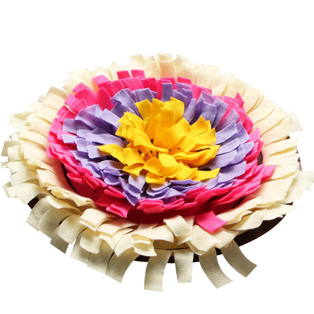 Коврик для собак, нюхательный коврик для домашних животных, коврик против удушья, одеяло для дрессировки кошек, собак, рабочая игрушка для носа, интеллектный коврик для замедления кормления домашних животных