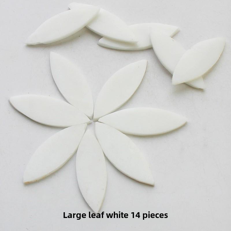 Смешанные цветные листовые слюдяные стеклянные мозаичные детали для украшения подсвечника своими руками