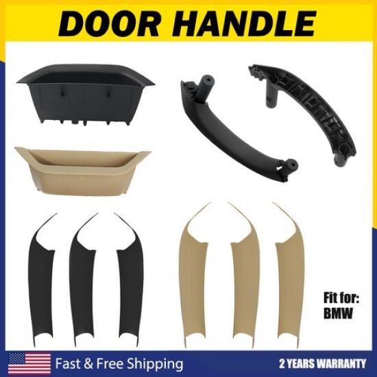 Left Interior Right Door Handle Cover Panel Trim For BMW 2011-2017 X3 F25 X4 F26