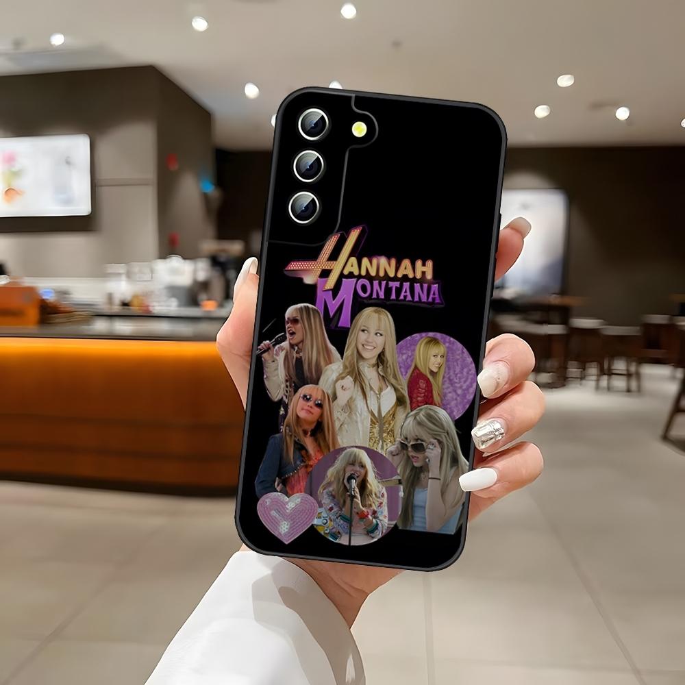 Чехол для телефона H-Hannah Montana для S25 Samsung S26 S24 Ultra S22 S23 S20 Fe S21 Plus A54 A34 A16 A53 Задняя крышка
