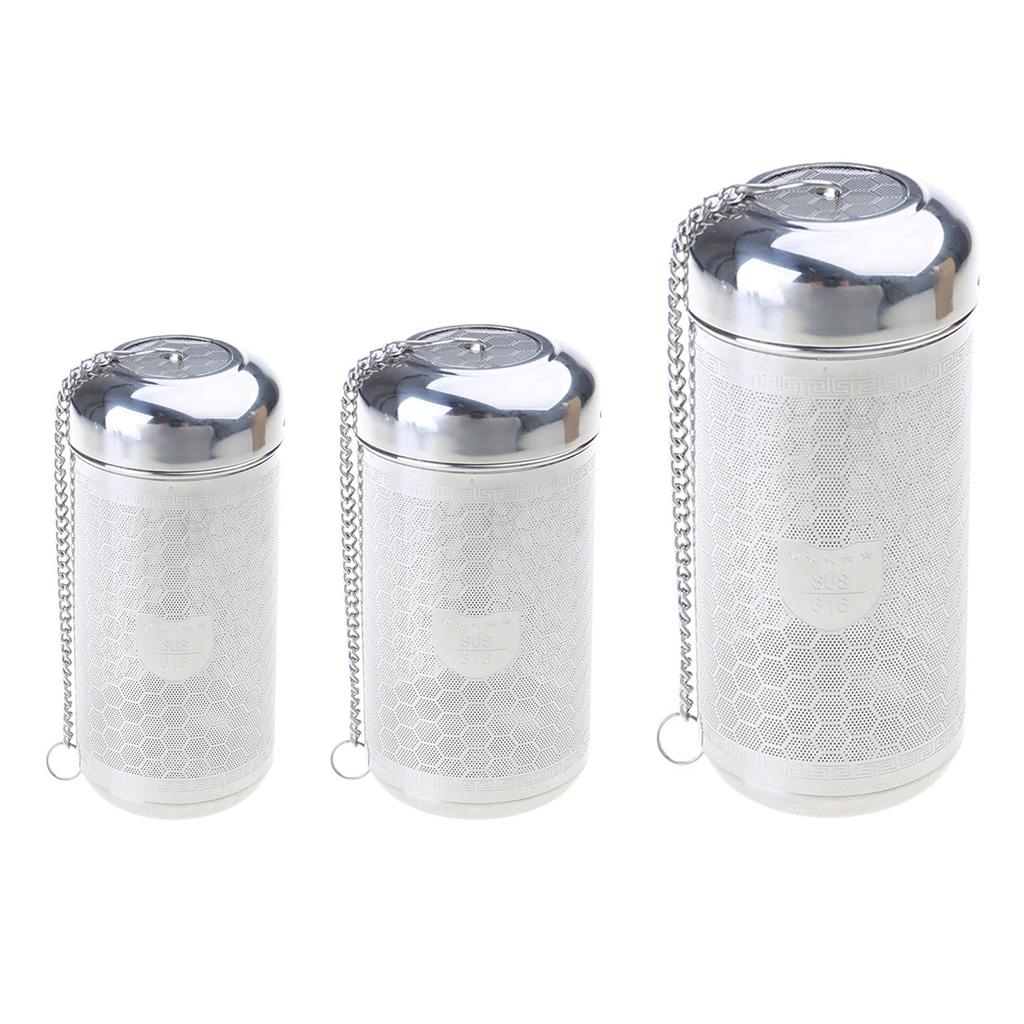316Stainless Steel Teas Filtration Kettle Accessories Portable Teas Infuser Teas Filter for Travel and Outdoor Use