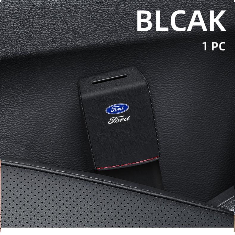 For Ford Mondeo Focus Explorer Escape Kuga Everest Bronco F-150 Ranger Transit Car Seat Belt Buckle Base Protective Cover