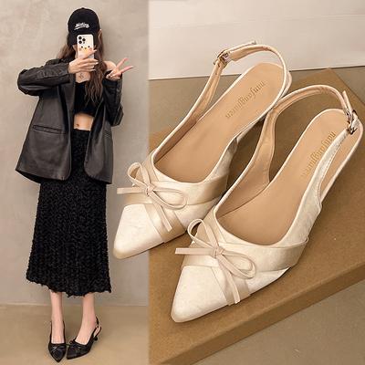 Модная женская обувь с острым носком, вырезами, мелкая, туфли-лодочки, каблуки-стилетто, для вечеринок, женская обувь, женские сандалии