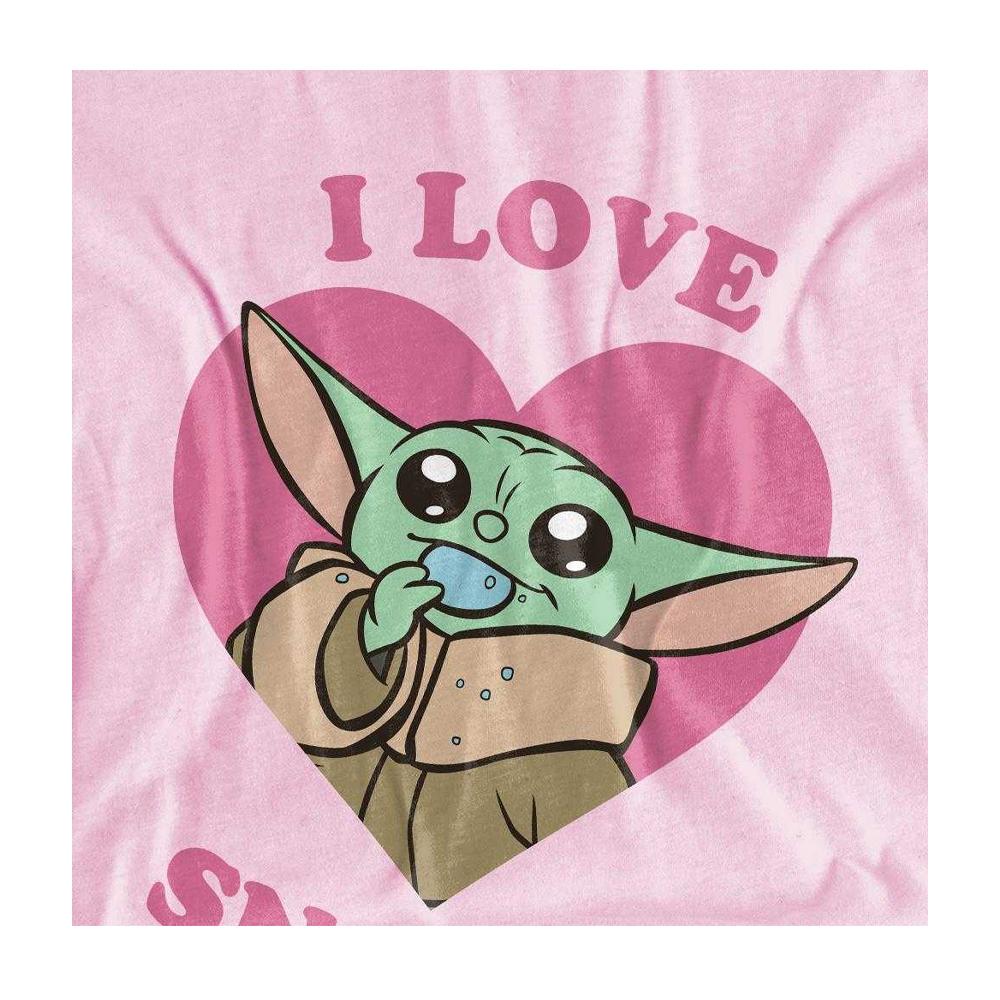 Star Wars The Mandalorian Childrens/Kids I Love Snacks Grogu T-Shirt