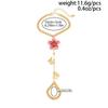 Ingemark Exquisite Sweet Butterfly Flower Finger Bracelet for Women Retro Drip Oil Flower Charm Bracelets Jewelry Hand Accessory