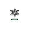 Stainless Steel Christmas Cookie Molds Snowflake Christmas Tree Gingerbread Man Cookie Molds Diy Baking Cookie Molds