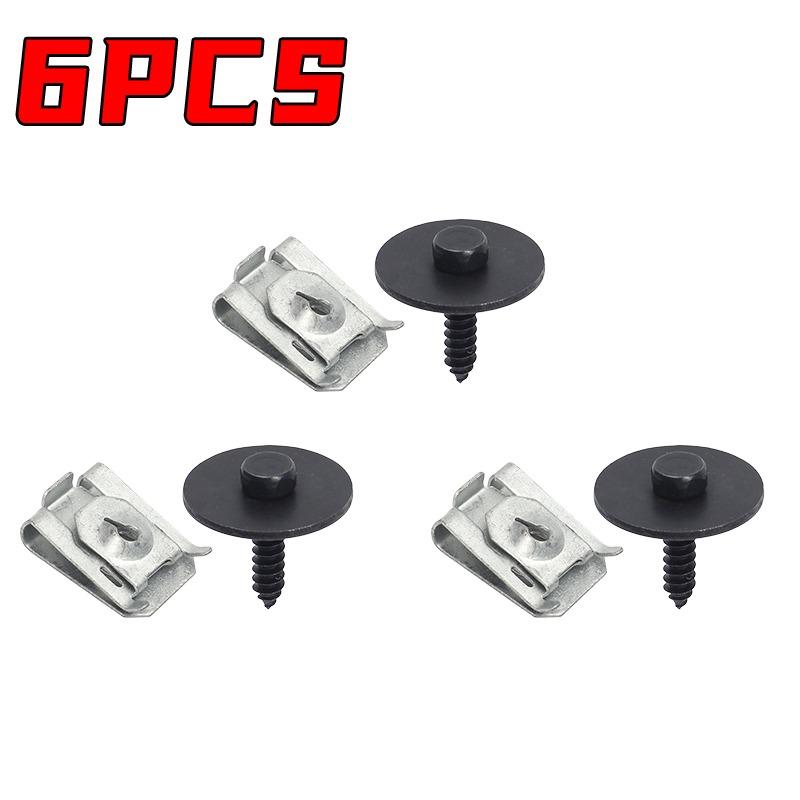 Комплект винтов и самостопорящихся U-образных гаек Автомобильный чехол бампера и подкрылок Крыло для BMW 07149126886 07146951655 Аксессуары Гайка Болт